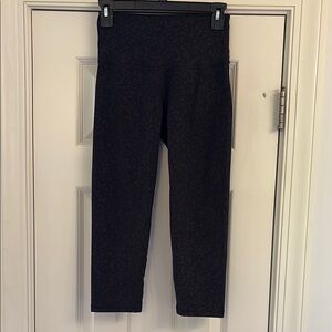 Old Navy Black Patterned Leggings